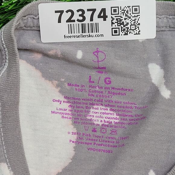 Pink-Floyd Shirt Womens Large 21x26 Bleached - Picture 8 of 11